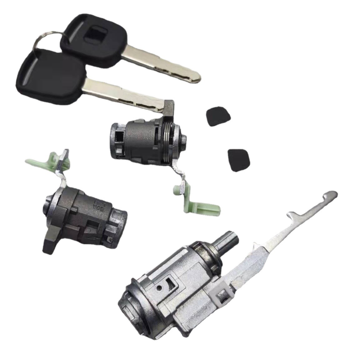 Cilindro de cerradura de puerta con interruptor de encendido para Honda CRV Civic Accord Odyssey antiguo, OE:72185-S9A-013