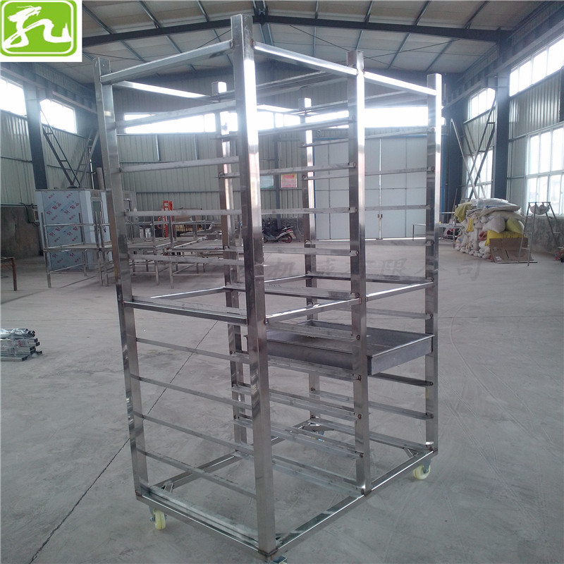 山东诸城 不锈钢304冷冻车周转转运车放凉车速冻车架子车肉类货架