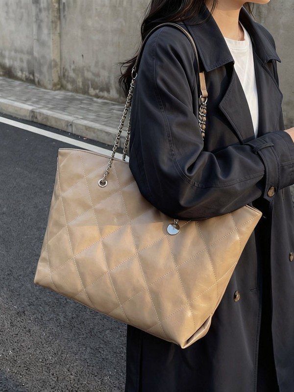 Xiaoxiang Ling Style Chain Bag Tote Mujeres Hot Sale New Corean Zhong Universal Commuting High-Self Shoulder Bag