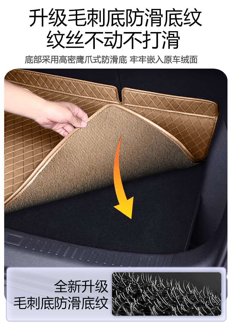 Suitable for the Xpeng GX, full-coverage trunk mat, 26 models of car front trunk mat, decorative accessories, trunk mat