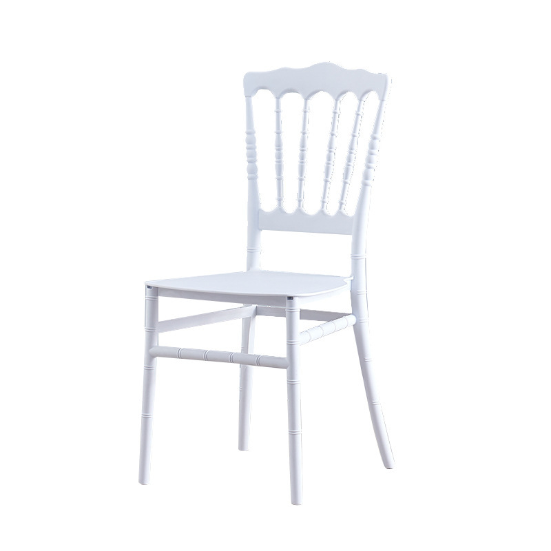 Fabricantes de sillas de bambú, césped al aire libre para bodas, sillas de comedor, sillas de plástico casuales, sillas blancas PP