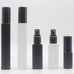 3ml5ml10ml マットホワイトマットブラック香水詰め替えボトルハイエンド香水ボトルスプレーボトルガラス香水ボトル
