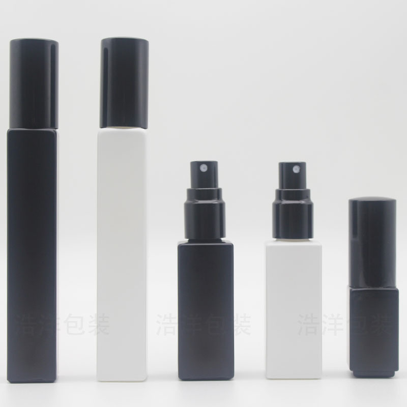 3ml5ml10ml マットホワイトマットブラック香水詰め替えボトルハイエンド香水ボトルスプレーボトルガラス香水ボトル|undefined