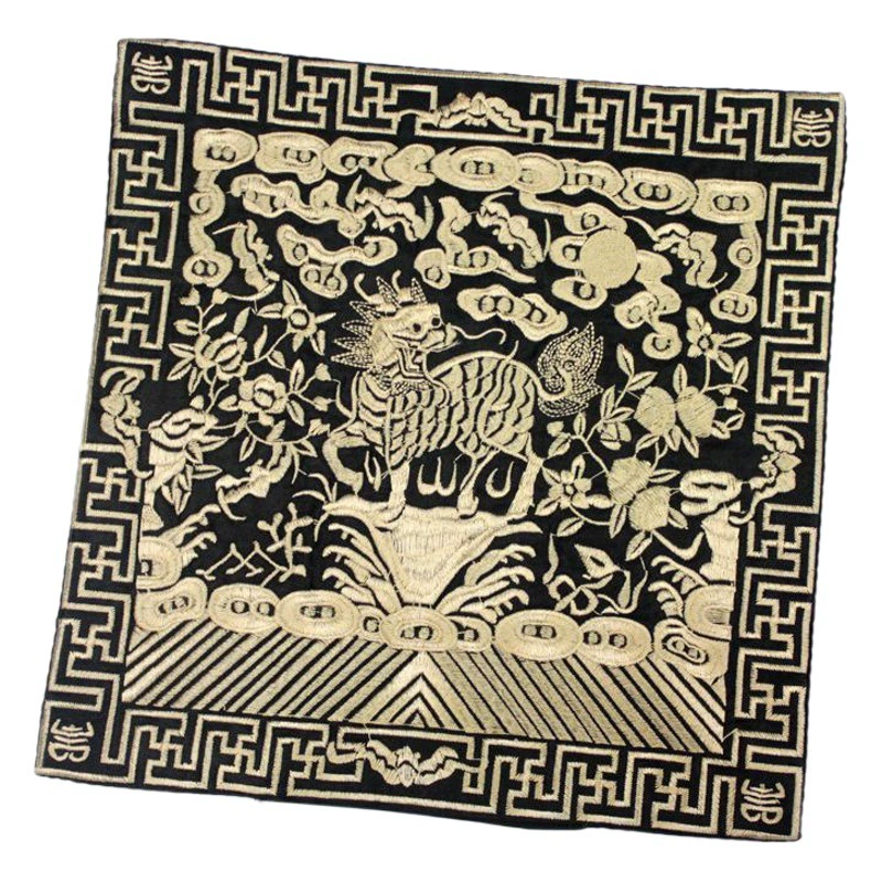 Фабричный магазин династии Цин официальная одежда Buzi военные чиновники Yipin Kirin узор Коврик для мыши Коврик для телефона этнический стиль ремесла