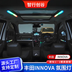 INNOVA 右側ペダル 左側ペダル シルバー ブラック 雰囲気照明 レーザー彫刻 サドル型 多色 車載 卸売 車用