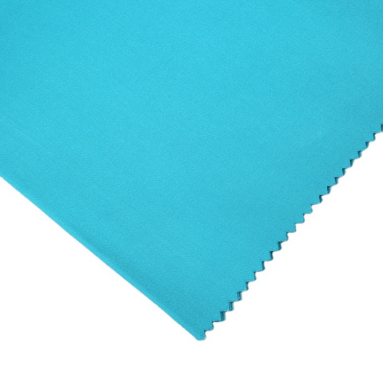 Fábrica excelente algodón de color spandex tela mezclada ropa suave elástica tela de twill barata y durable cara gris image 2
