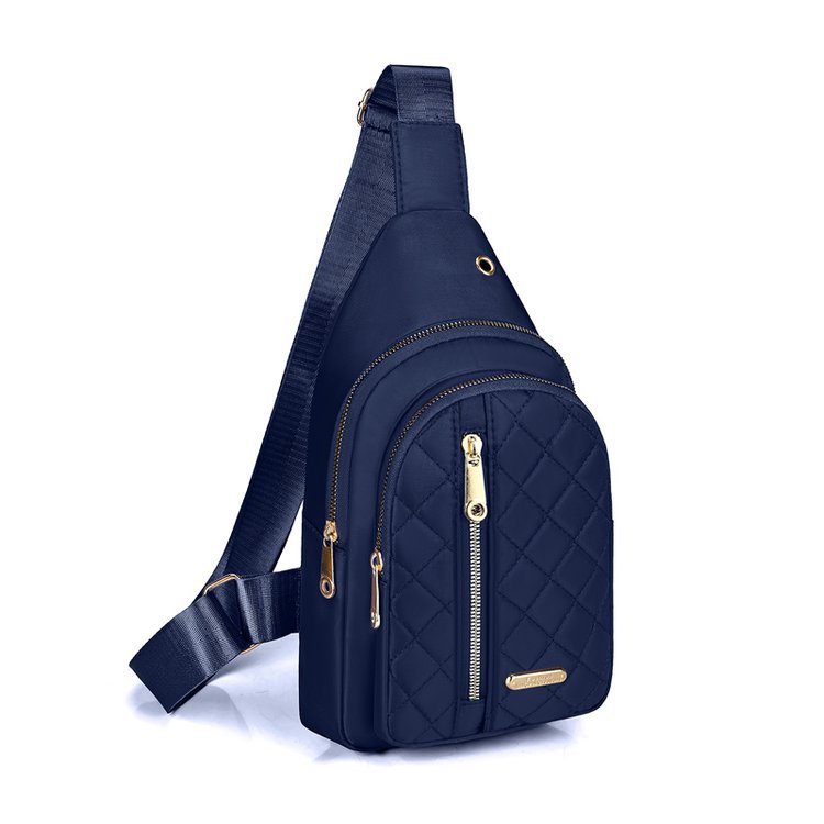 Bolso de mujer de comercio exterior al aire libre bolso de pecho de moda multicapa bordado bolso de hombro coreano bolso portátil de viaje de viaje