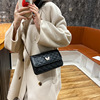 Demi-season shoulder bag, chain, fashionable one-shoulder bag, small bag, western style, chain bag, Korean style