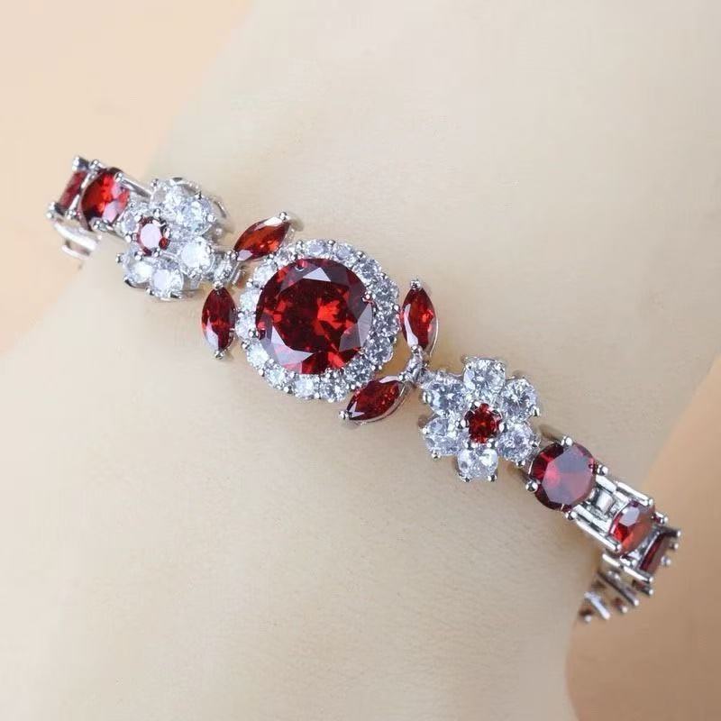 Bracelet élégant en diamant violet pour homme bijoux de luxe_voghion.com