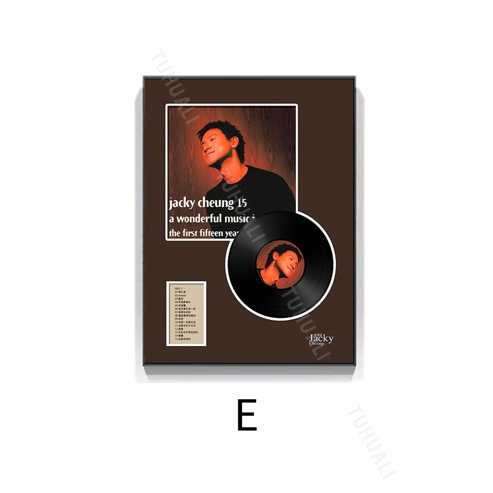 Registro de vinilo pintura Zhang Xueyo sala de estar pintura decorativa sofá Fondo colgante de pared pintura pasillo mural Registro de canto