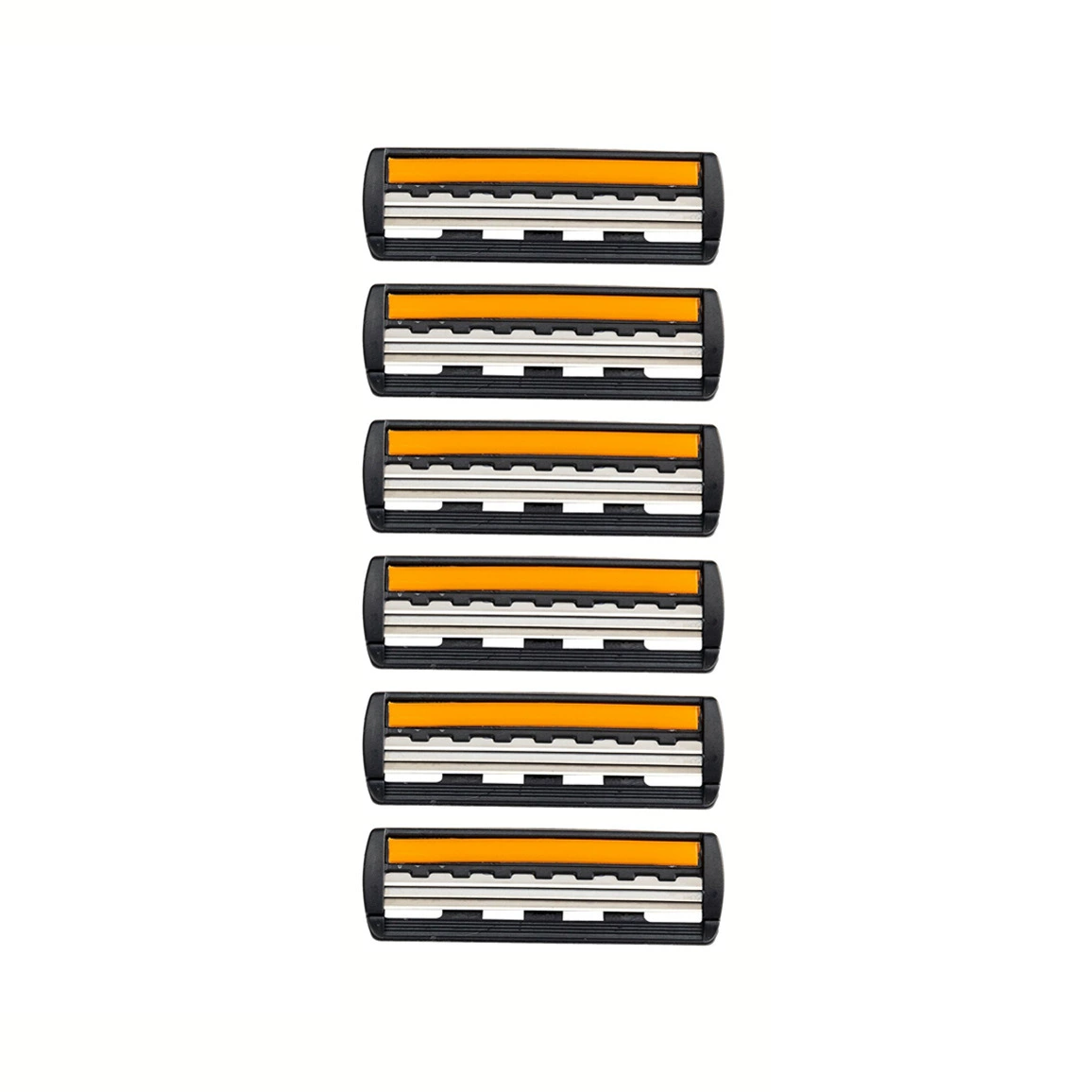 Yellow blade, men's razor