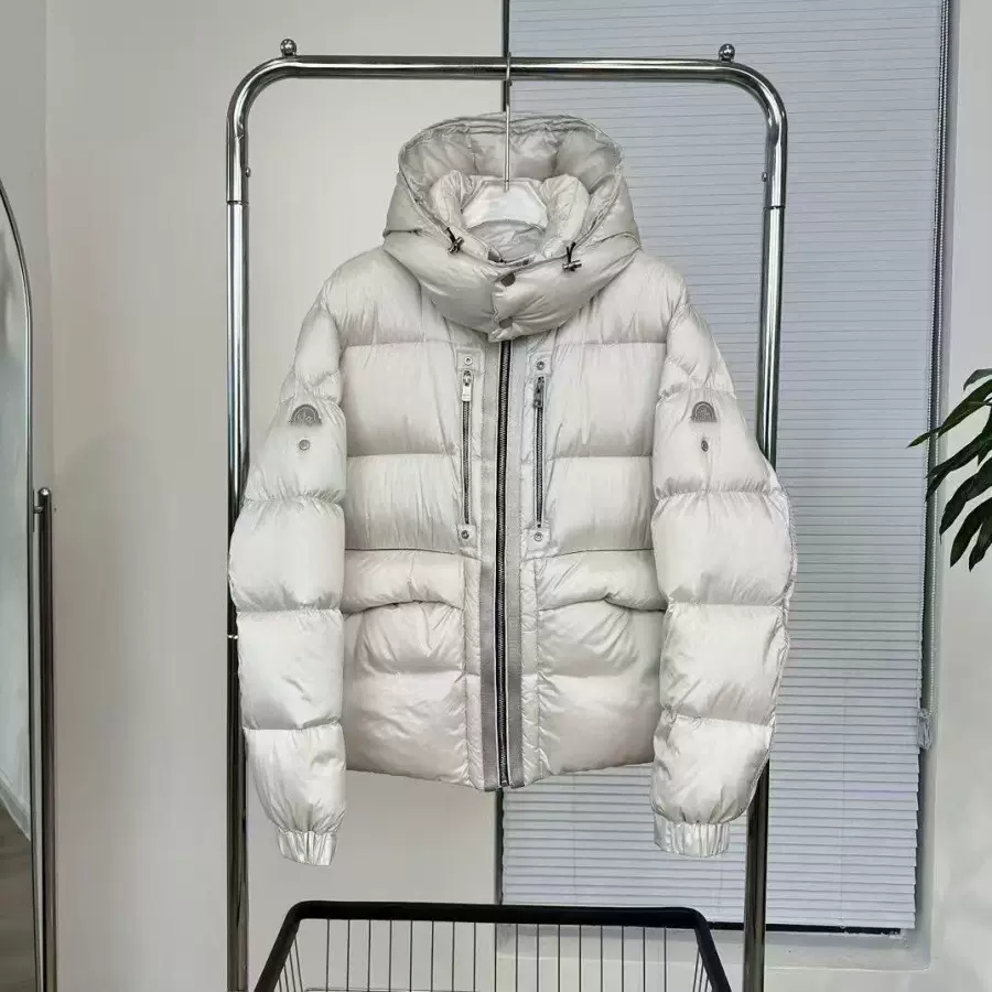 2024冬季新款宋. 茜同款羽绒服女灰色男士潮保暖短款面包服情侣服