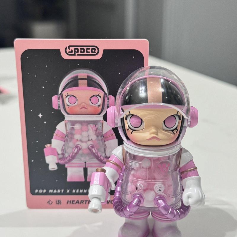 Molly100 第三世代 ジャスミン ブラインドボックス アニバーサリー 3 シリーズ 宇宙飛行士 フィギュア 車の装飾品 トレンディで見栄えの良い|undefined