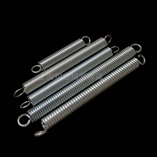 Tension spring with hook 65 manganese spring steel tension spring size tension spring long and short hook spring galvanized tension spring