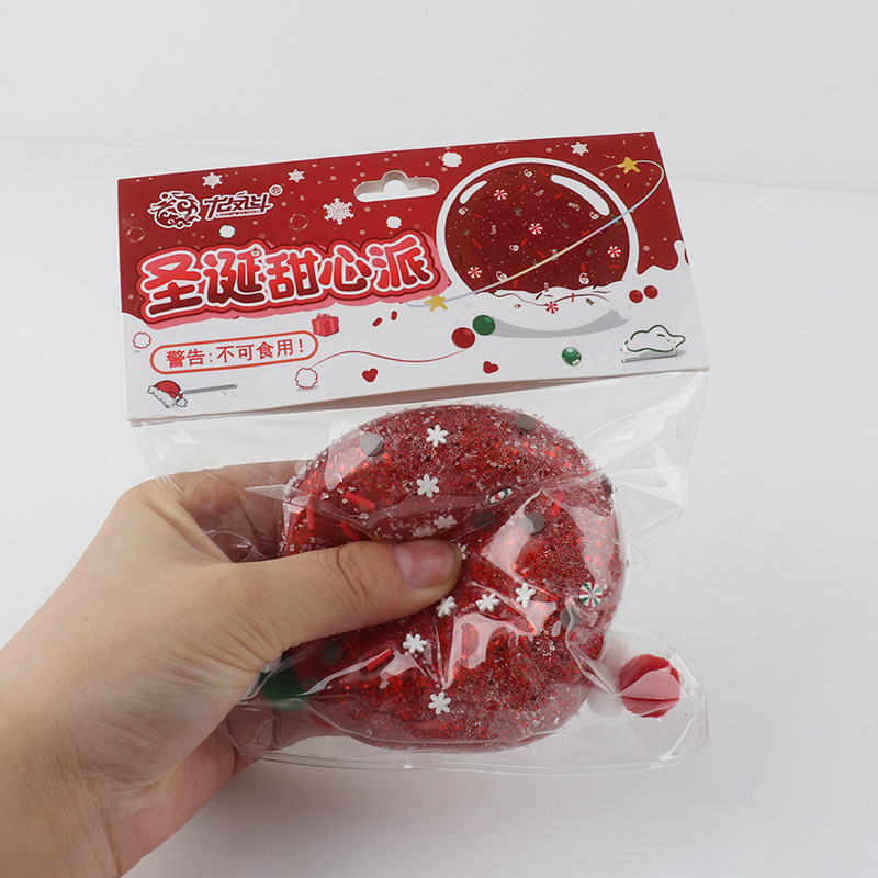 創意子供解凍玩具つまみ楽クリスマス甜心派スロースプリング発散減圧神器クリスマスプレゼント|undefined