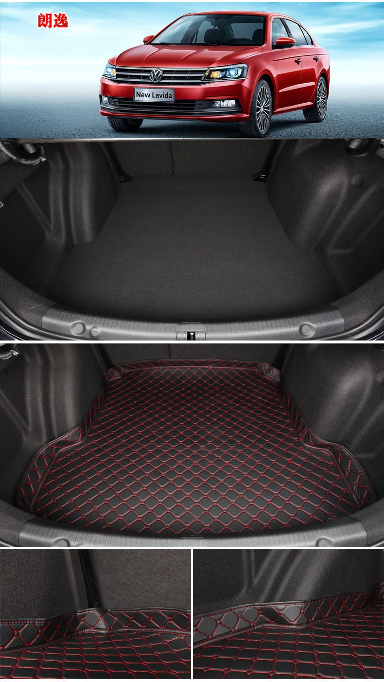 Special Car Trunk Mat for Sagitar, Bora, Magotan, Polo, Santana, Jetta, Vs5, Lamando, Tiguan