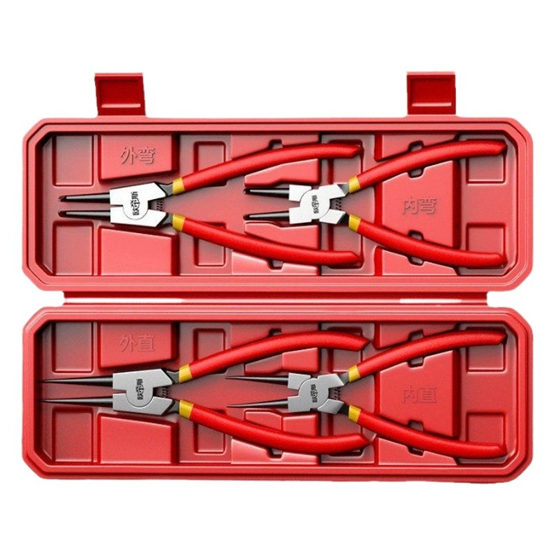 Набор зажатых плоскогубцев пружинных плоскогубцев внутреннего и внешнего двойного назначения