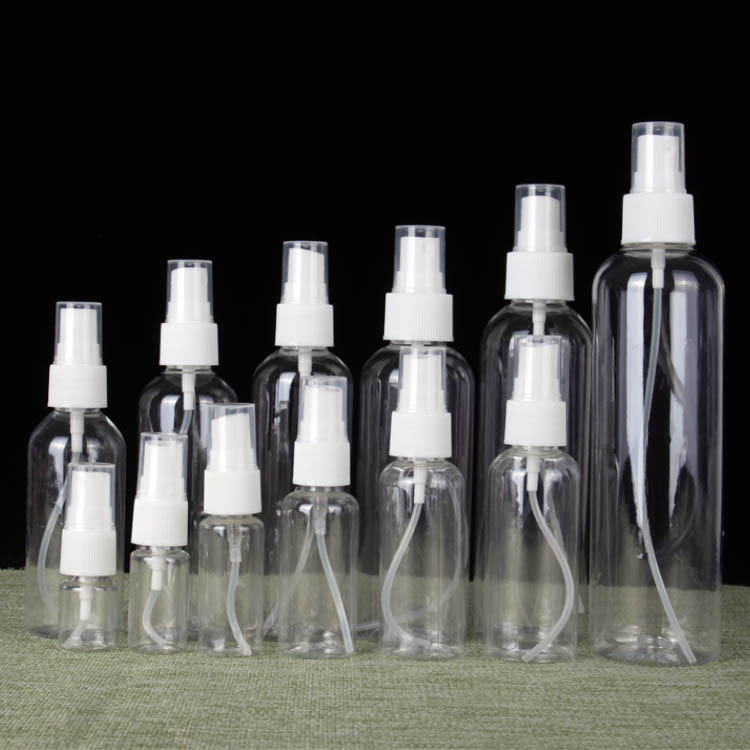 厂家批发喷雾瓶 塑料瓶pet透明喷瓶化妆品分装瓶小喷瓶 PET喷瓶