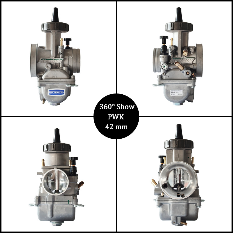 Pwk Motorcycle Carburetor 33 34 35 36 38 40 42mm Large Displacement Carburetor with Repair Kit