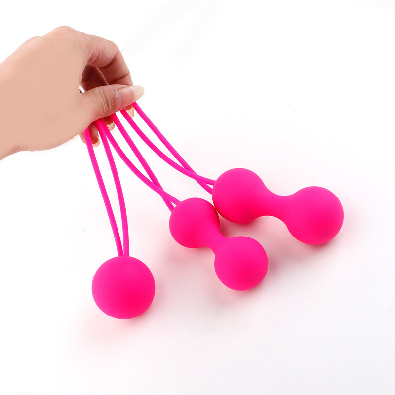 Dumbbelle femenina ejercicios vaginales entrenamiento de entrenamiento de bloqueo de bolas vaginales productos para adultos masaje de vagina femenina bolas Kegel