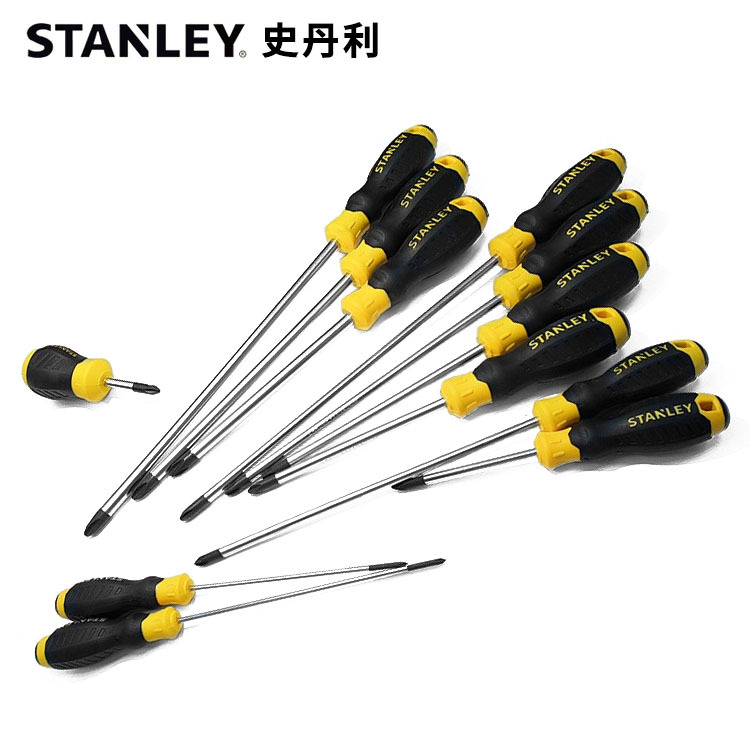 Stanley Tools BSeries Phillips Screwdriver Rubber Plastic Non-Slip Rubber Handle Magnetic Screwdriver Cone Driver