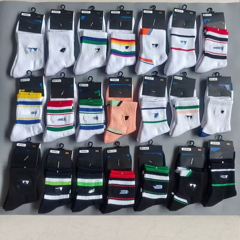 New Yy Yuni Mid-Calf Towel-Soled Tennis Socks for Men and Women, Badminton Running Sports Basketball Socks New Yy Yuni Mid-Calf Towel-Soled Tennis Socks for Men and Women, Badminton Running Sports Basketball Socks
