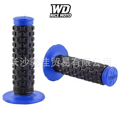 modified handlebar grips PRO soft: Motorcycle Handle Cover - blue