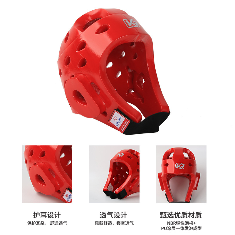 Traje de equipo de protección de entrenamiento de Club transfronterizo botón pegajoso traje de equipo de protección de taekwondo protector de cabeza de taekwondo brazo guardia