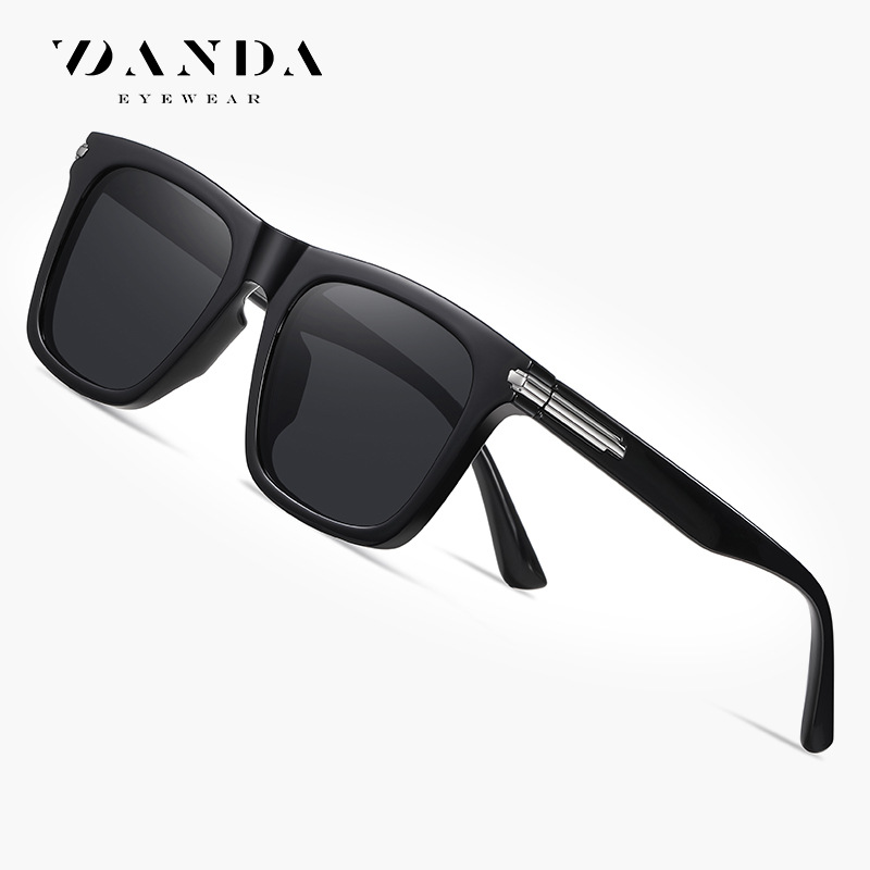 Nuevas gafas de sol polarizadas de moda gafas de sol cuadradas de gran marco TR7528 gafas de sol de viaje a prueba de rayos UV