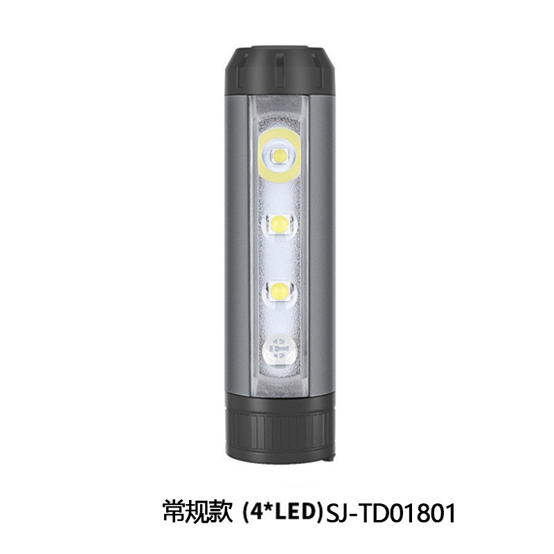 Nuevo mini faro transfronterizo TYPE-C recargable con múltiples fuentes de luz, faro de emergencia impermeable al aire libre, faro fuerte