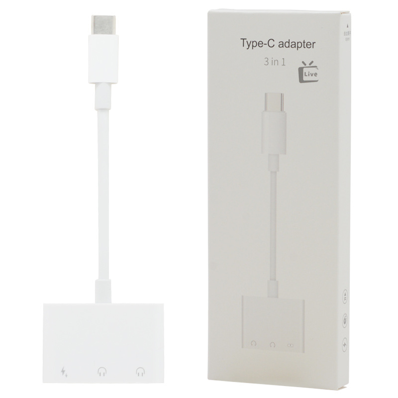 Type-C 인터페이스 듀얼 Type-C+3.5