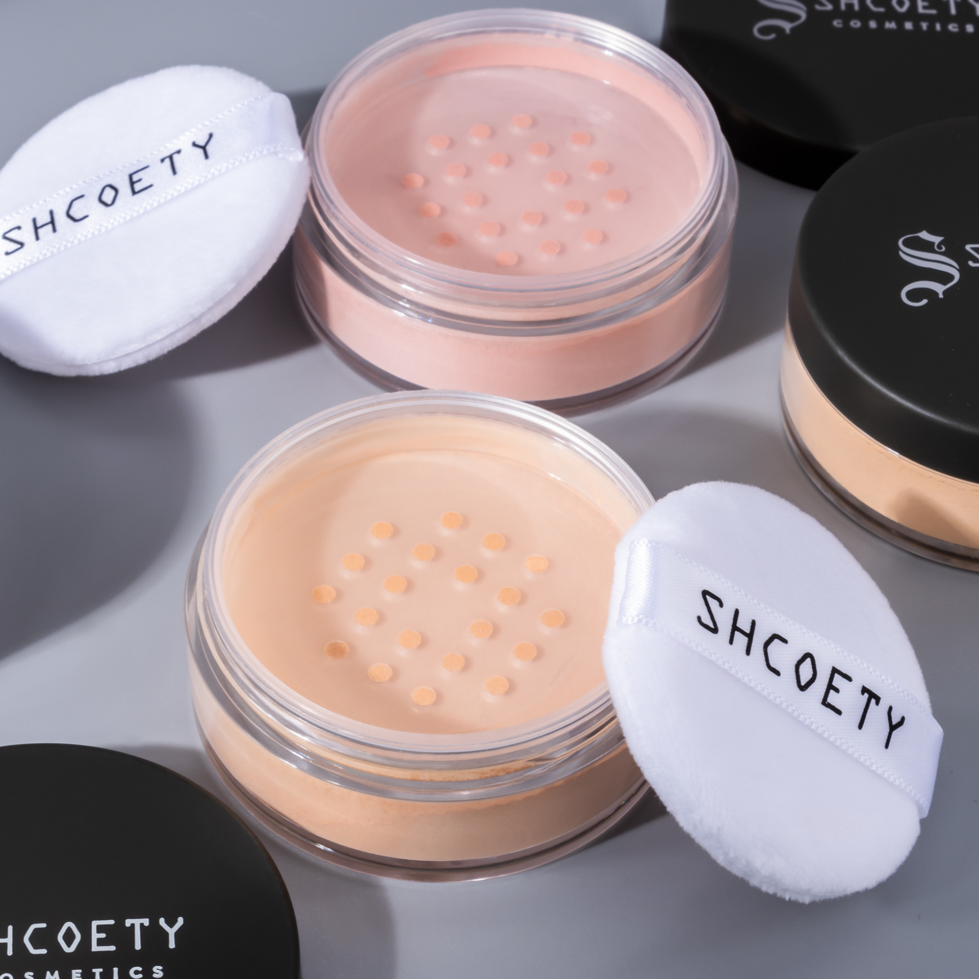 SHCOETY Pearl Light Powder is waterproof, sweat-proof, non-smudging, concealing loose powder, fine flash, contouring and setting powder, cross-border makeup undefined
