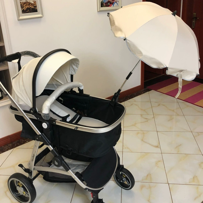 Folding children's stroller with seat for new born, can sit and lie