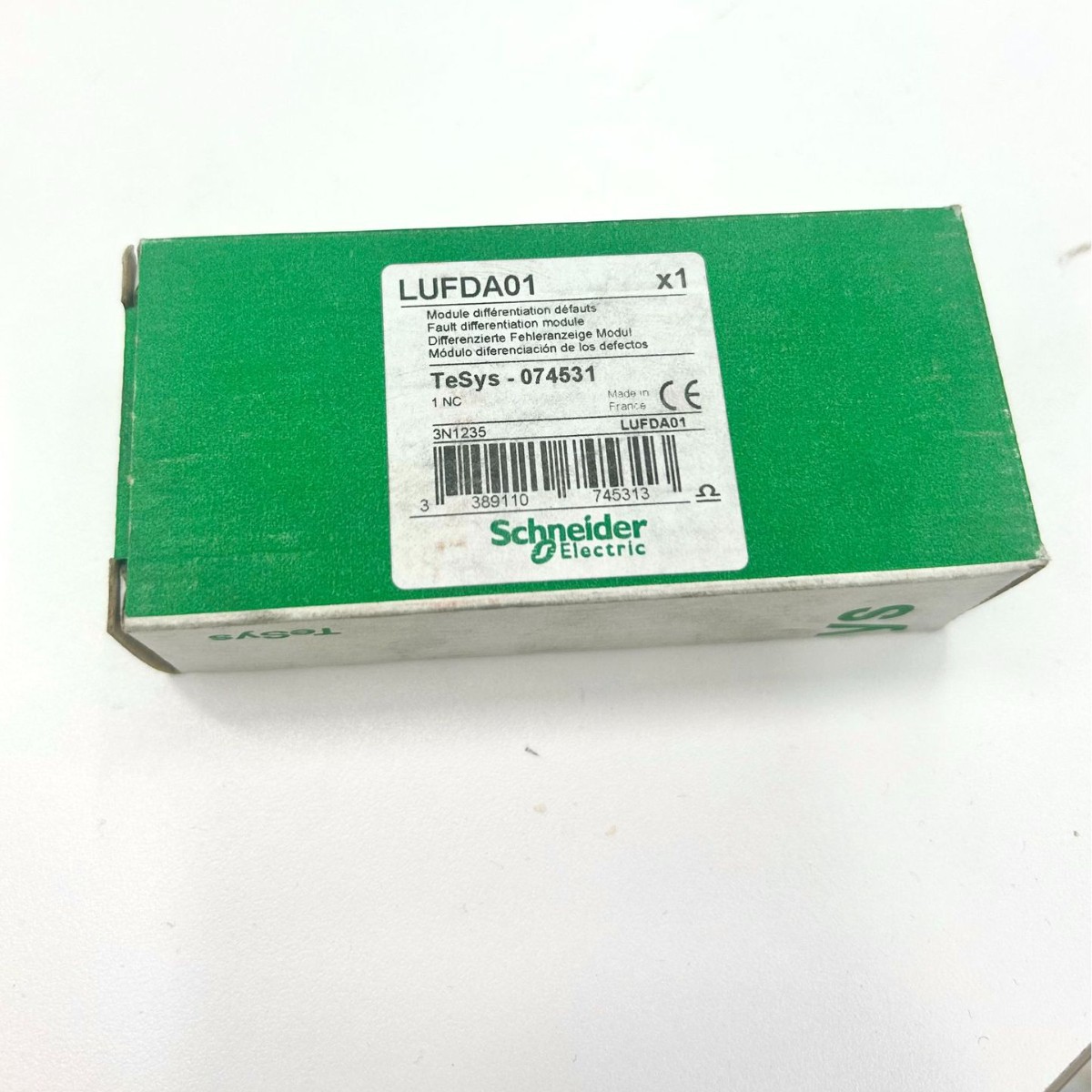 现货1个！！！SCHNEIDER  LUFDA01 故障区分及复位模块 库存过保