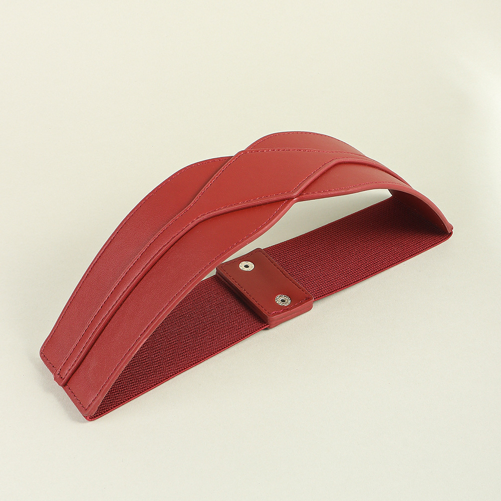 81g Weight Belt Classification 1 Piece Quantity Holiday, Daily, Selfie Occasion Imitation Leather Material Solid Color Pattern Women's Gender Basic Style Basic Solid Color Imitation Leather Women's Leather Belts 19