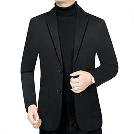 春秋季新款男士外套2027西装中青年男式休闲西服修身外套便服单西