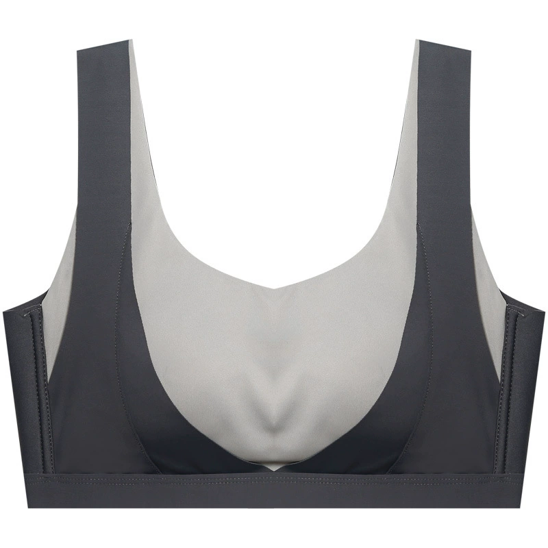 Sports bra, thin wireless bra, supporting tea cup