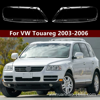 03-06 Volkswagen Touareg Fara Üzlükləri, Şəffaf Fara Korpusu