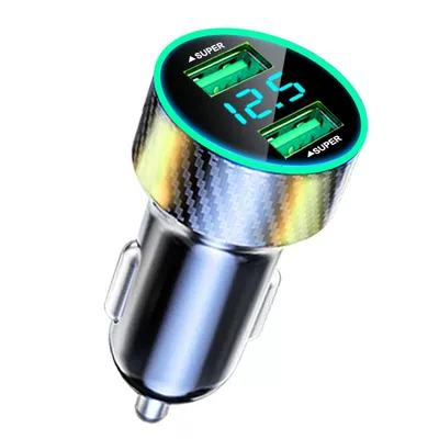 Mobil şarj cihazları | QC3.0 fast charging USB - digital-display-pattern-super-fast-charge