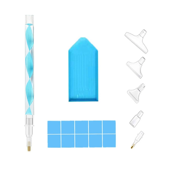 Pattern pen 01 blue set