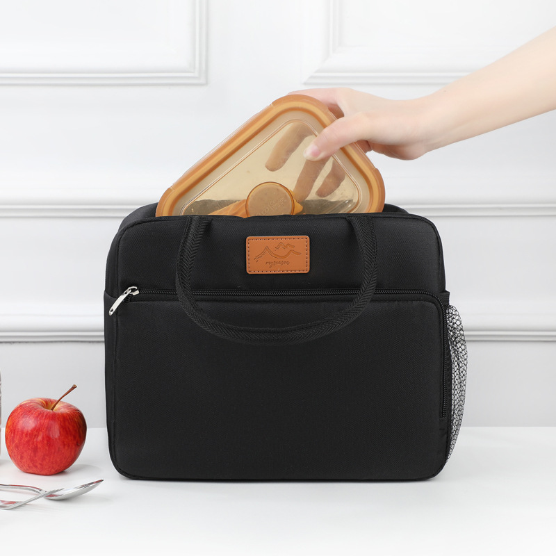 Nuevo paquete de aislamiento térmico transfronterizo, paquete de picnic portátil, bolsa de almuerzo impermeable de aluminio, bolsa de almuerzo al trabajo y bolsa de almuerzo a la escuela.