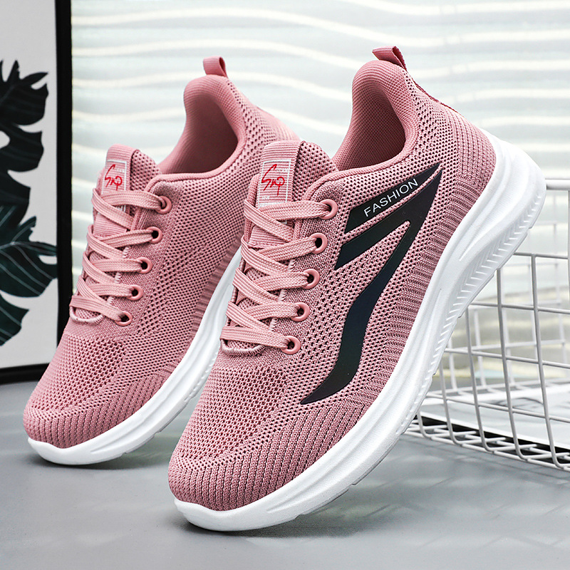 Zapatos mujer 2025 verano nuevo estilo comercio exterior zapatos de mujer venta caliente zapatos transfronterizos de gran tamaño suela blanda zapatos deportivos casuales mujeres