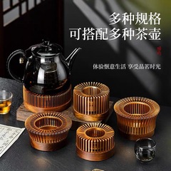 温茶器玻璃茶具温茶炉加热保温底座茶座蜡烛台暖杯器保温器煮茶器