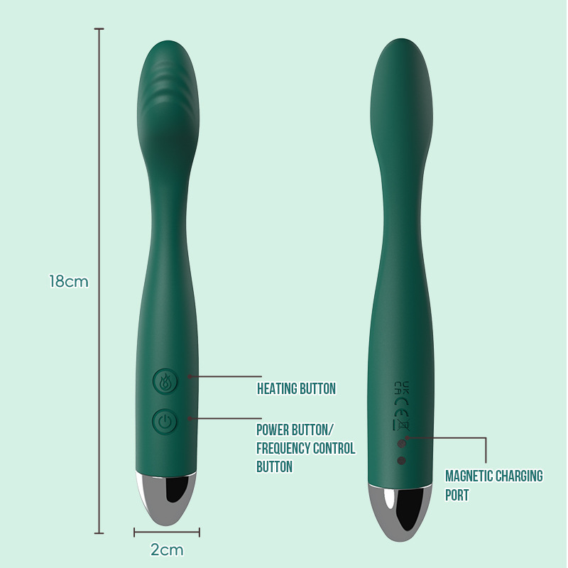 Finger Vibrator Soft Touch Warming Stimulation Massage Device_voghion.com