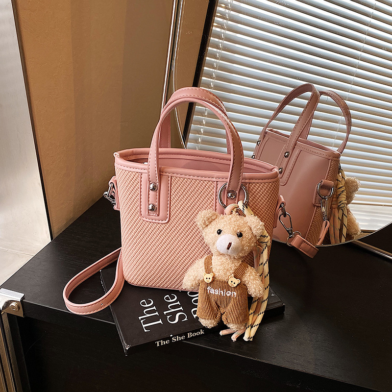 Borsa donna in tela, borsa a tracolla elegante e moderna_voghion.com