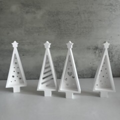 クリスマス祭り雰囲気装飾ランプクリスマスツリー石膏置物金型樹脂滴糊装飾金型