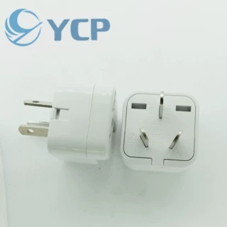 跨境货源英规欧规转接头美规转澳规转德标转换插头欧标圆化扁插头