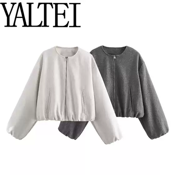 ZAR Fall New Collection Women's Wear European & American Style French Design Soft Bomber Jacket Coat 3046274