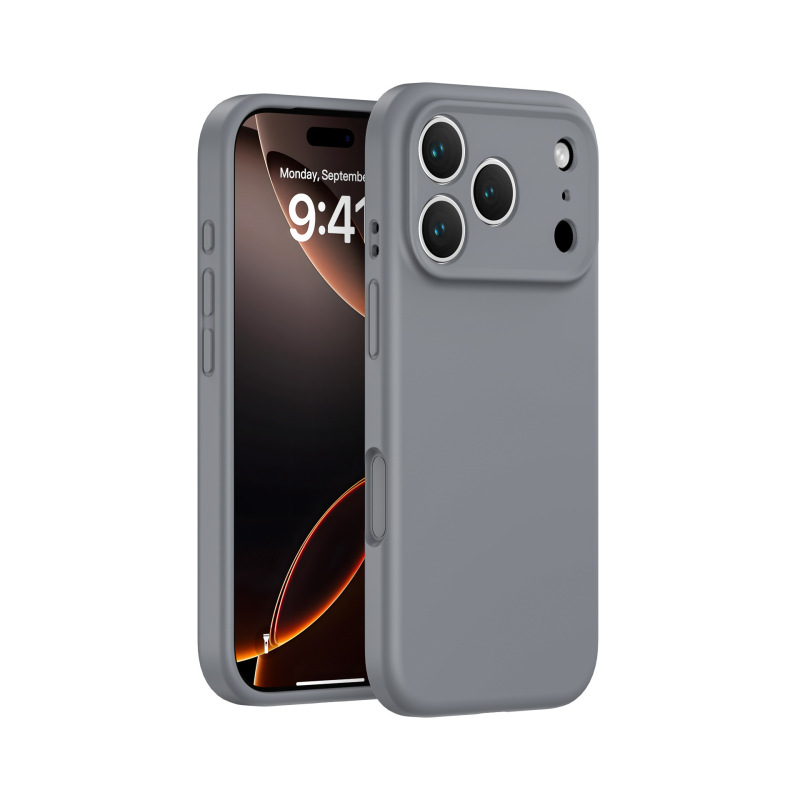 真液态硅胶手机壳适用苹果iPhone17全包air精孔Pro一体式按键max|undefined