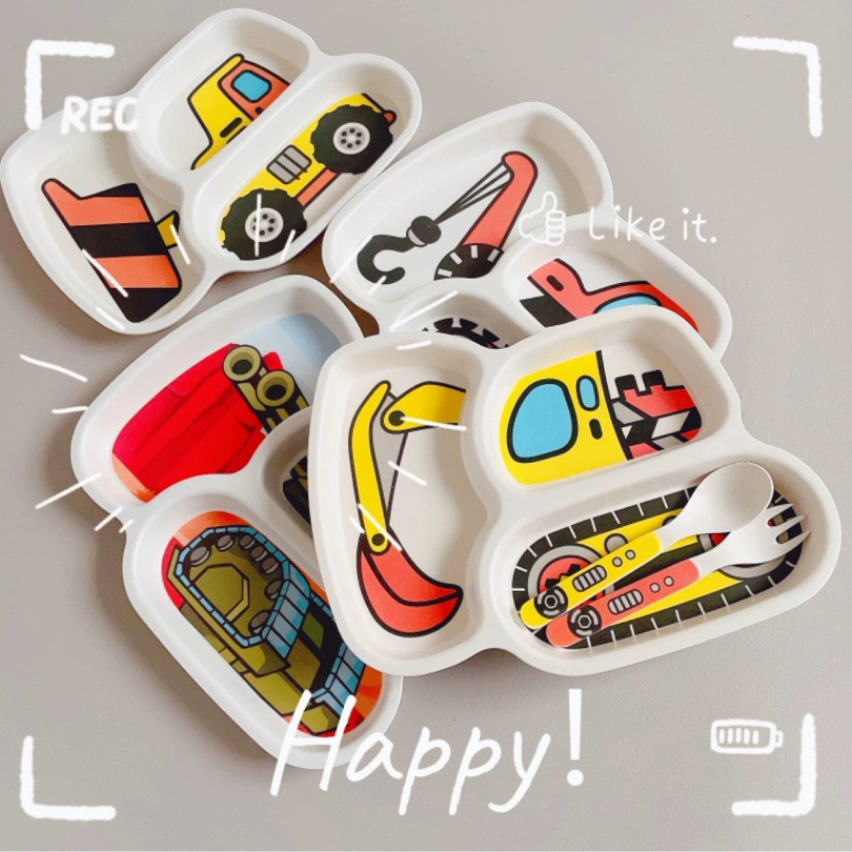 Tableware, dinner plate for feeding, set, Amazon, Birthday gift